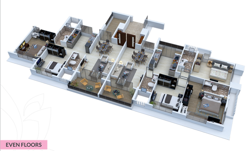 Vardhaman  Altezzafloorplan